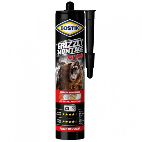 BOSTIK GRIZZLY MONTAGE POWER CART.370G B.CA
